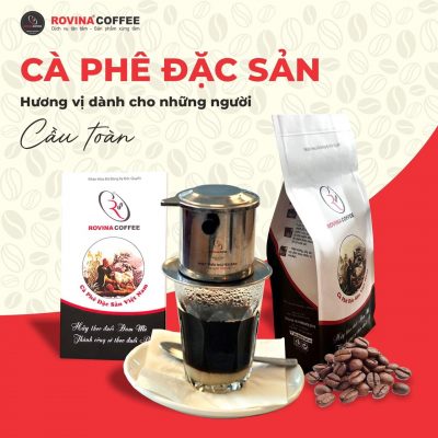 CÀ PHÊ ĐẶC SẢN VIỆT NAM –  PHA PHIN –  Hộp 250gr