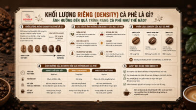 Khối Lượng Riêng (Density) Cà Phê Là Gì? Ảnh Hưởng Đến Quá Trình Rang Cà Phê Như Thế Nào?