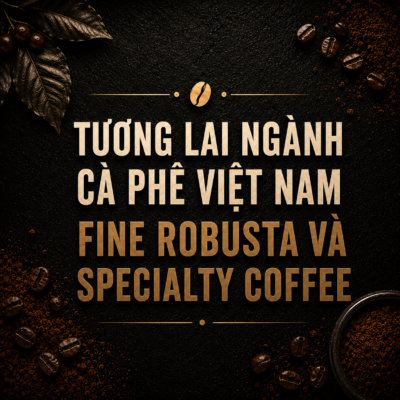 Tương lai ngành cà phê Việt Nam: Fine Robusta và Specialty Coffee